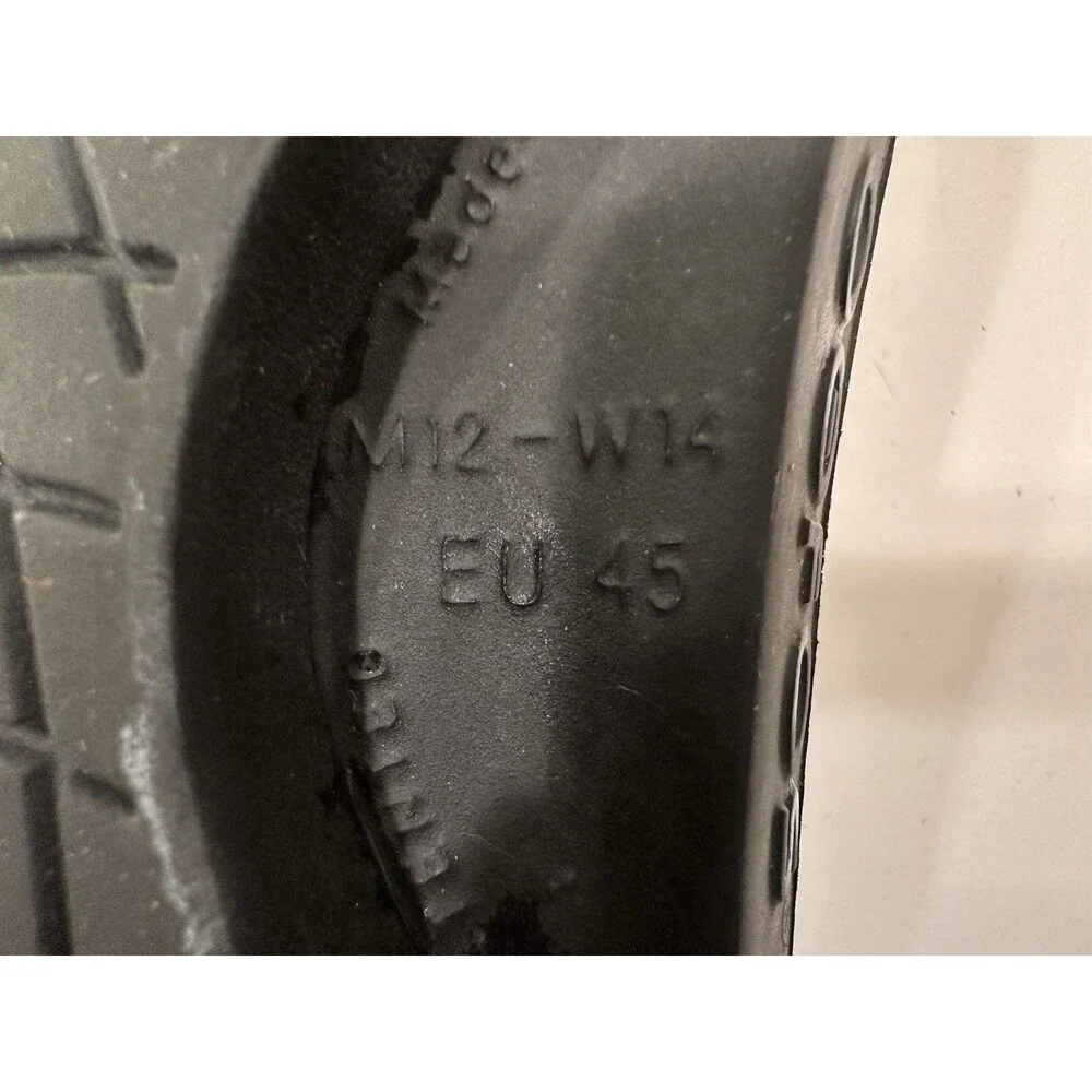 OOFOS OOriginal Recovery Flip Flops Black Size EU 45 US Mens 12 Comfort